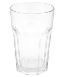 Tesco Soda Glass Tumbler Clear