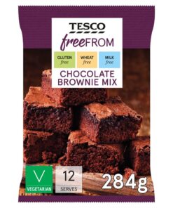 Tesco Free From Chocolate Brownie Mix 284G