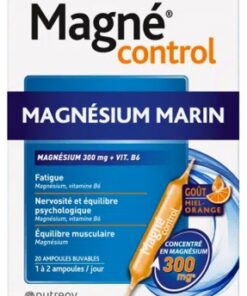 Magné Control Marine Magnesium 300mg Vitamin B6 20 Phials